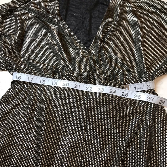 LUSH Sparkle V-Neck Dress - Medium - Picture 13 of 13